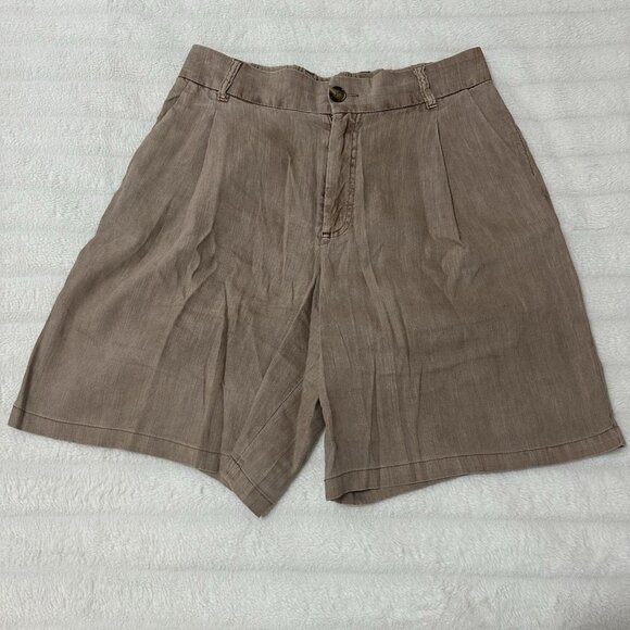 KUT From The Cloth Shorts Size 8 Khaki - Picture 1 of 7